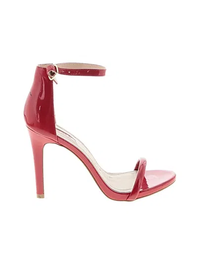 Pre-owned Forever 21 Sandals In Red