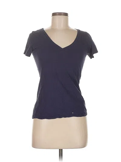 Pre-owned Forever 21 Short Sleeve T-shirt In Blue