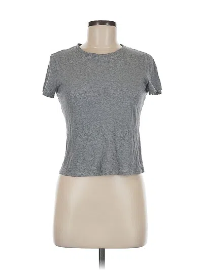 Pre-owned Forever 21 Short Sleeve T-shirt In Gray