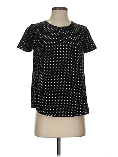 Pre-owned Forever 21 Short Sleeve T-shirt In Black