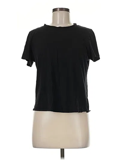 Pre-owned Forever 21 Short Sleeve T-shirt In Black