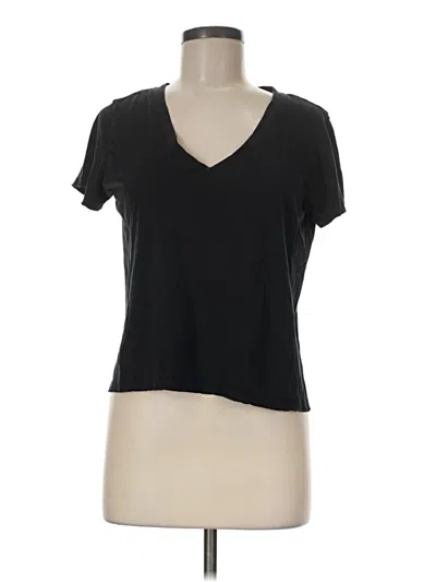 Pre-owned Forever 21 Short Sleeve T-shirt In Black