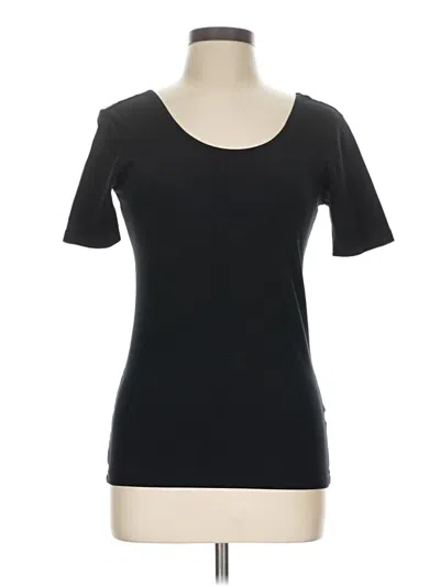 Pre-owned Forever 21 Short Sleeve T-shirt In Black