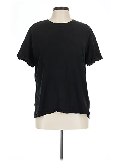 Pre-owned Forever 21 Short Sleeve T-shirt In Black