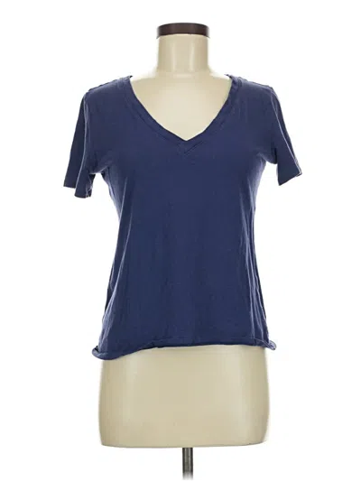 Pre-owned Forever 21 Short Sleeve T-shirt In Blue