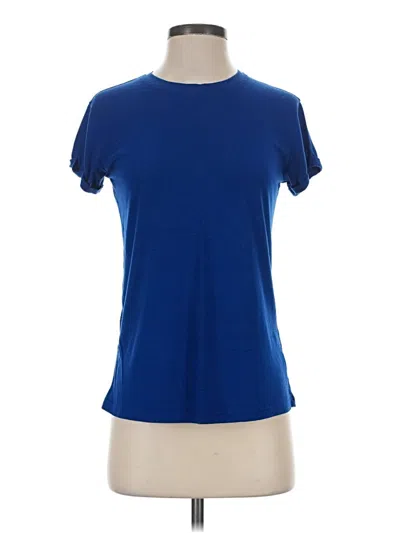 Pre-owned Forever 21 Short Sleeve T-shirt In Blue
