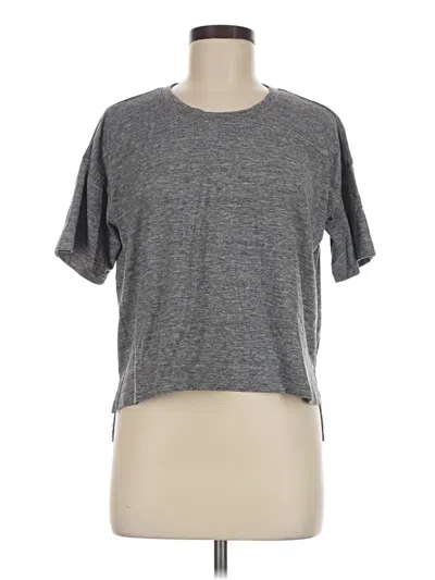 Pre-owned Forever 21 Short Sleeve T-shirt In Gray