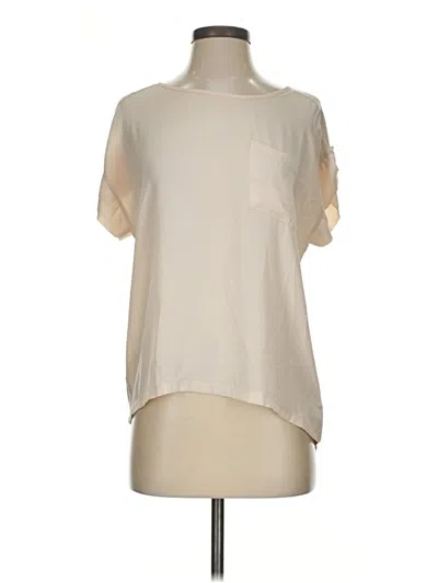 Pre-owned Forever 21 Short Sleeve T-shirt In Ivory