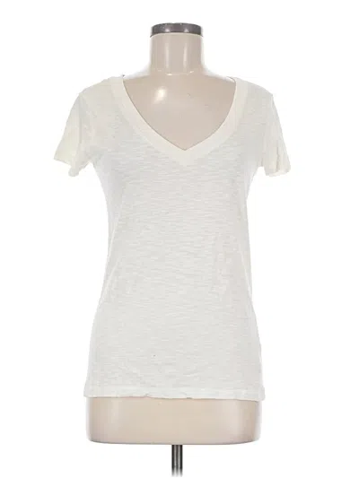 Pre-owned Forever 21 Short Sleeve T-shirt In Ivory