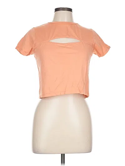 Pre-owned Forever 21 Short Sleeve T-shirt In Orange