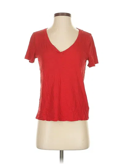 Pre-owned Forever 21 Short Sleeve T-shirt In Red