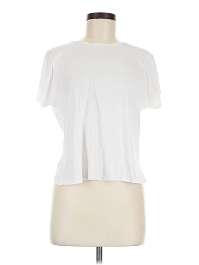 Pre-owned Forever 21 Short Sleeve T-shirt In White