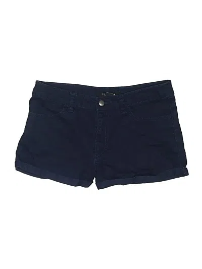 Pre-owned Forever 21 Shorts In Blue
