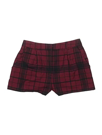 Pre-owned Forever 21 Shorts In Burgundy