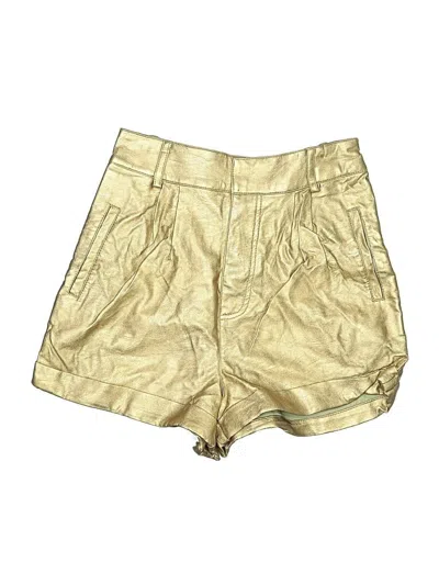 Pre-owned Forever 21 Shorts In Gold