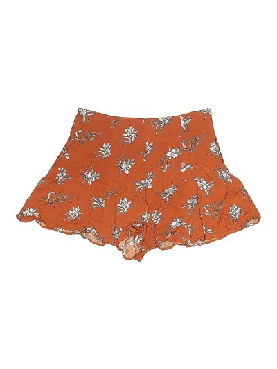 Pre-owned Forever 21 Shorts In Orange