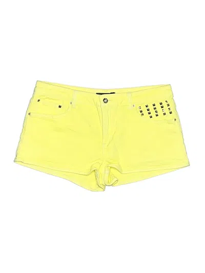 Pre-owned Forever 21 Shorts In Yellow