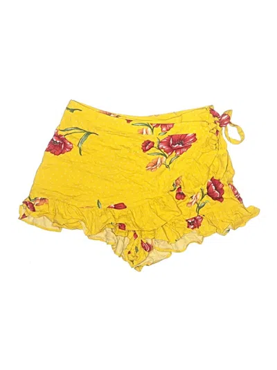 Pre-owned Forever 21 Shorts In Yellow