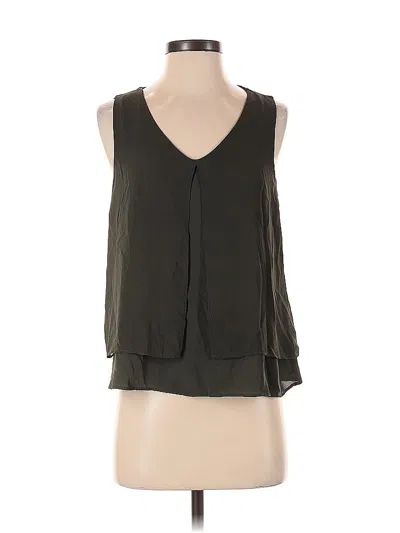 Pre-owned Forever 21 Sleeveless Blouse In Black