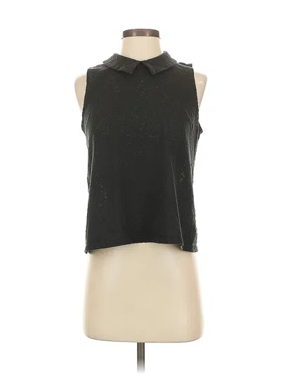 Pre-owned Forever 21 Sleeveless Blouse In Black
