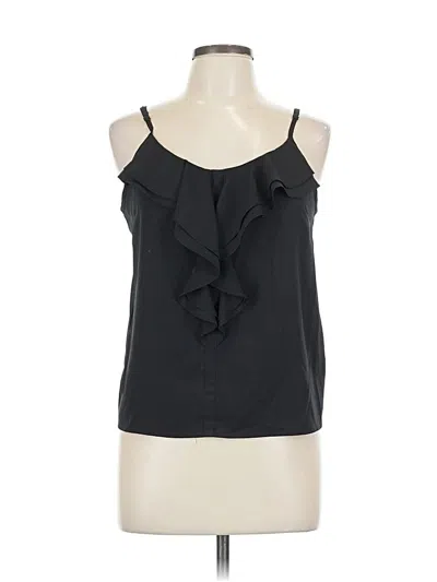 Pre-owned Forever 21 Sleeveless Blouse In Black