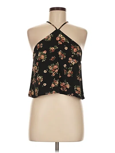 Pre-owned Forever 21 Sleeveless Blouse In Black