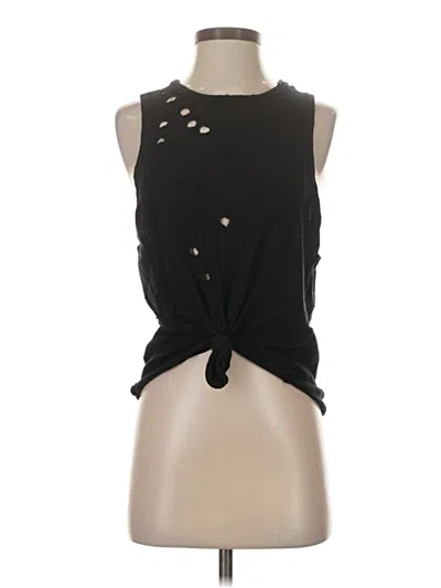 Pre-owned Forever 21 Sleeveless Blouse In Black