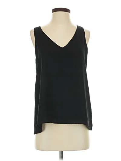 Pre-owned Forever 21 Sleeveless Blouse In Black