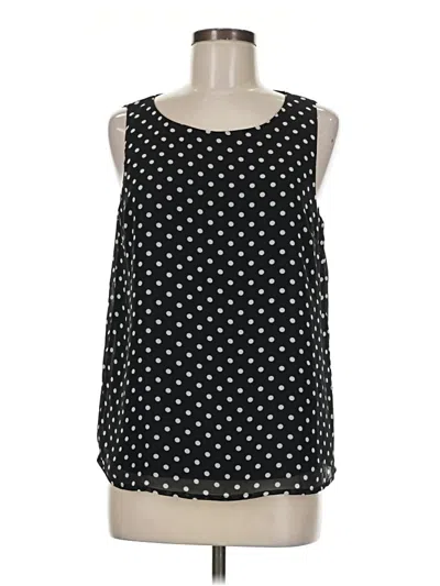 Pre-owned Forever 21 Sleeveless Blouse In Black