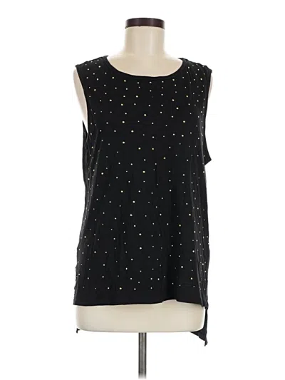 Pre-owned Forever 21 Sleeveless Blouse In Black