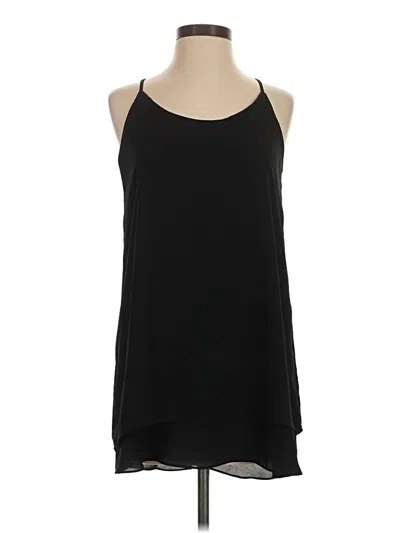 Pre-owned Forever 21 Sleeveless Blouse In Black