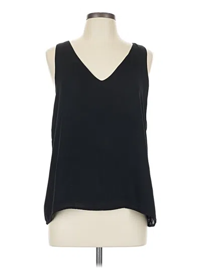 Pre-owned Forever 21 Sleeveless Blouse In Black