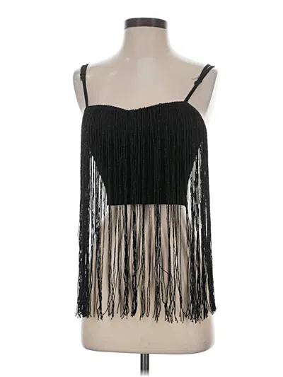 Pre-owned Forever 21 Sleeveless Blouse In Black