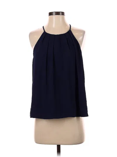 Pre-owned Forever 21 Sleeveless Blouse In Blue