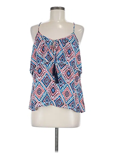 Pre-owned Forever 21 Sleeveless Blouse In Blue