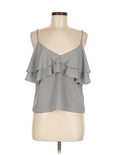 Pre-owned Forever 21 Sleeveless Blouse In Gray