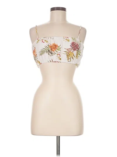 Pre-owned Forever 21 Sleeveless Blouse In Ivory