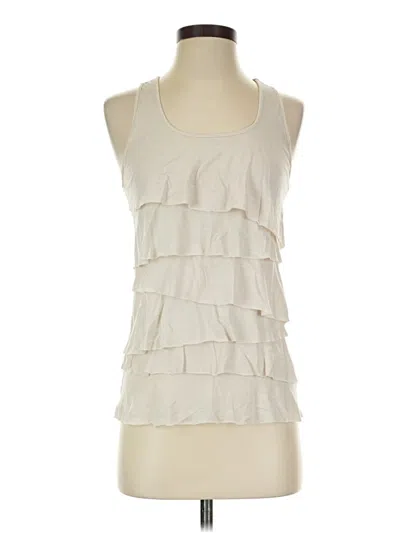 Pre-owned Forever 21 Sleeveless Blouse In Ivory