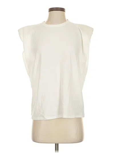Pre-owned Forever 21 Sleeveless Blouse In Ivory