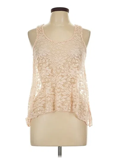 Pre-owned Forever 21 Sleeveless Blouse In Ivory