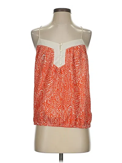 Pre-owned Forever 21 Sleeveless Blouse In Orange