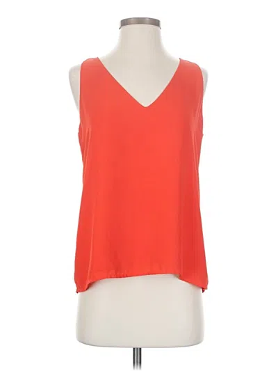 Pre-owned Forever 21 Sleeveless Blouse In Orange