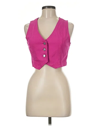 Pre-owned Forever 21 Sleeveless Blouse In Pink