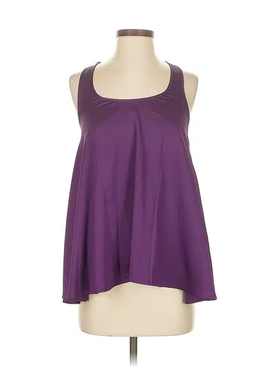 Pre-owned Forever 21 Sleeveless Blouse In Purple