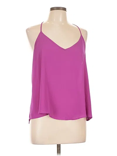 Pre-owned Forever 21 Sleeveless Blouse In Purple