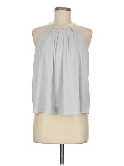 Pre-owned Forever 21 Sleeveless Blouse In Silver