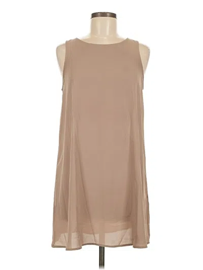 Pre-owned Forever 21 Sleeveless Blouse In Tan