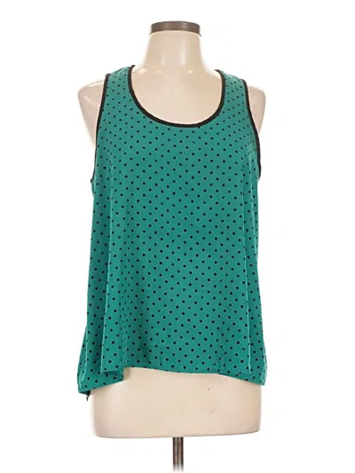Pre-owned Forever 21 Sleeveless Blouse In Teal