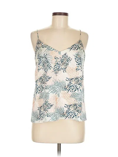 Pre-owned Forever 21 Sleeveless Blouse In White