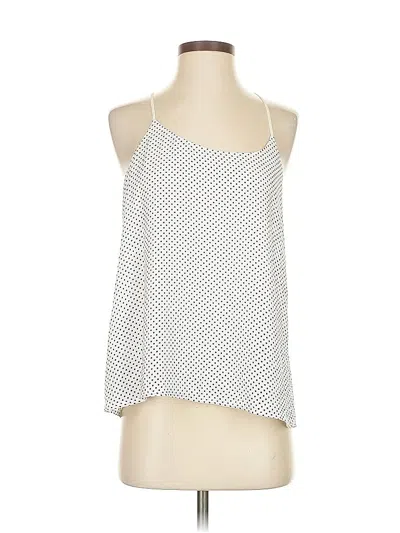 Pre-owned Forever 21 Sleeveless Blouse In White